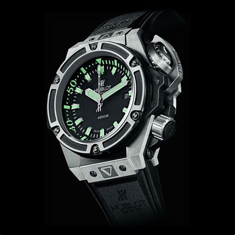 hublot diving bezel|Hublot oceanographic 4000 m.